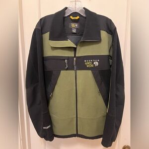 Mountain Hardwear Windstopper Tech Fleece Jacket; Men’s Medium